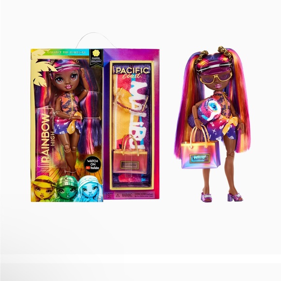 Rainbow High Pacific Coast Phaedra Westward Fashion Doll Discontinued Doll NWT - Picture 8 of 16